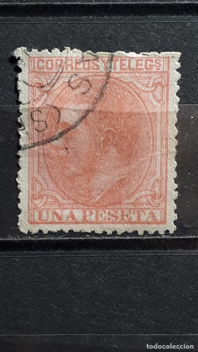Sellos: ESPA&Ntilde;A. A&Ntilde;O 1879. &deg;. Edifil 207