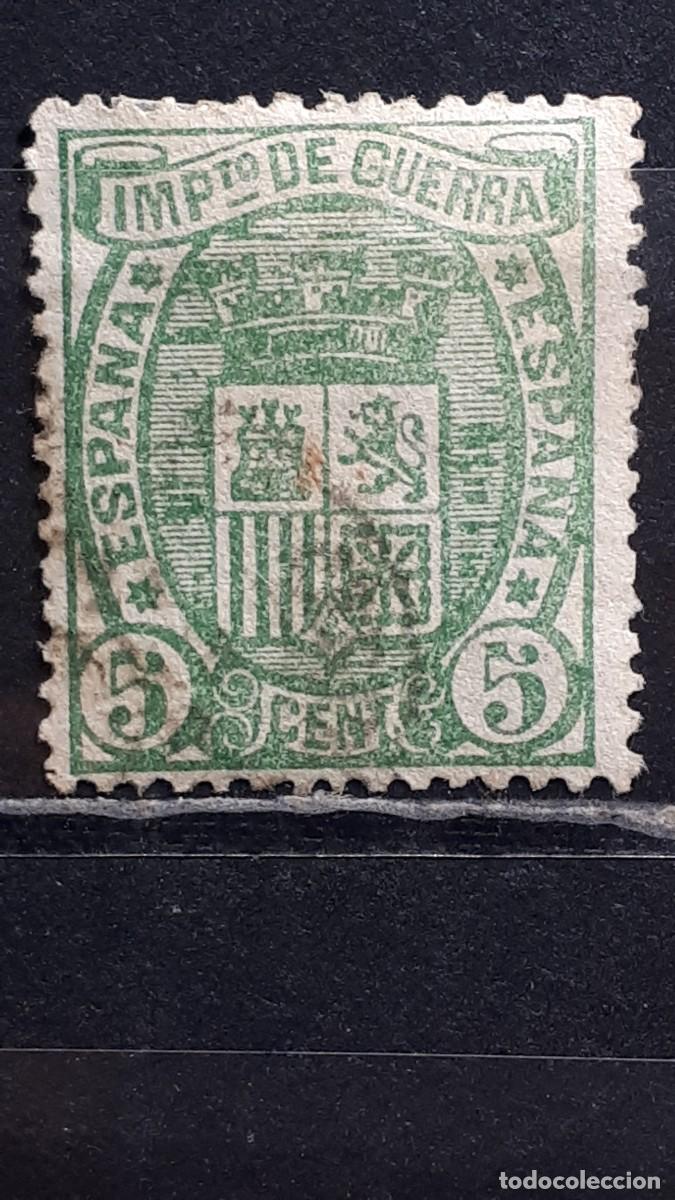 Sellos: ESPA&Ntilde;A. A&Ntilde;O 1875. &deg;. Edifil 154