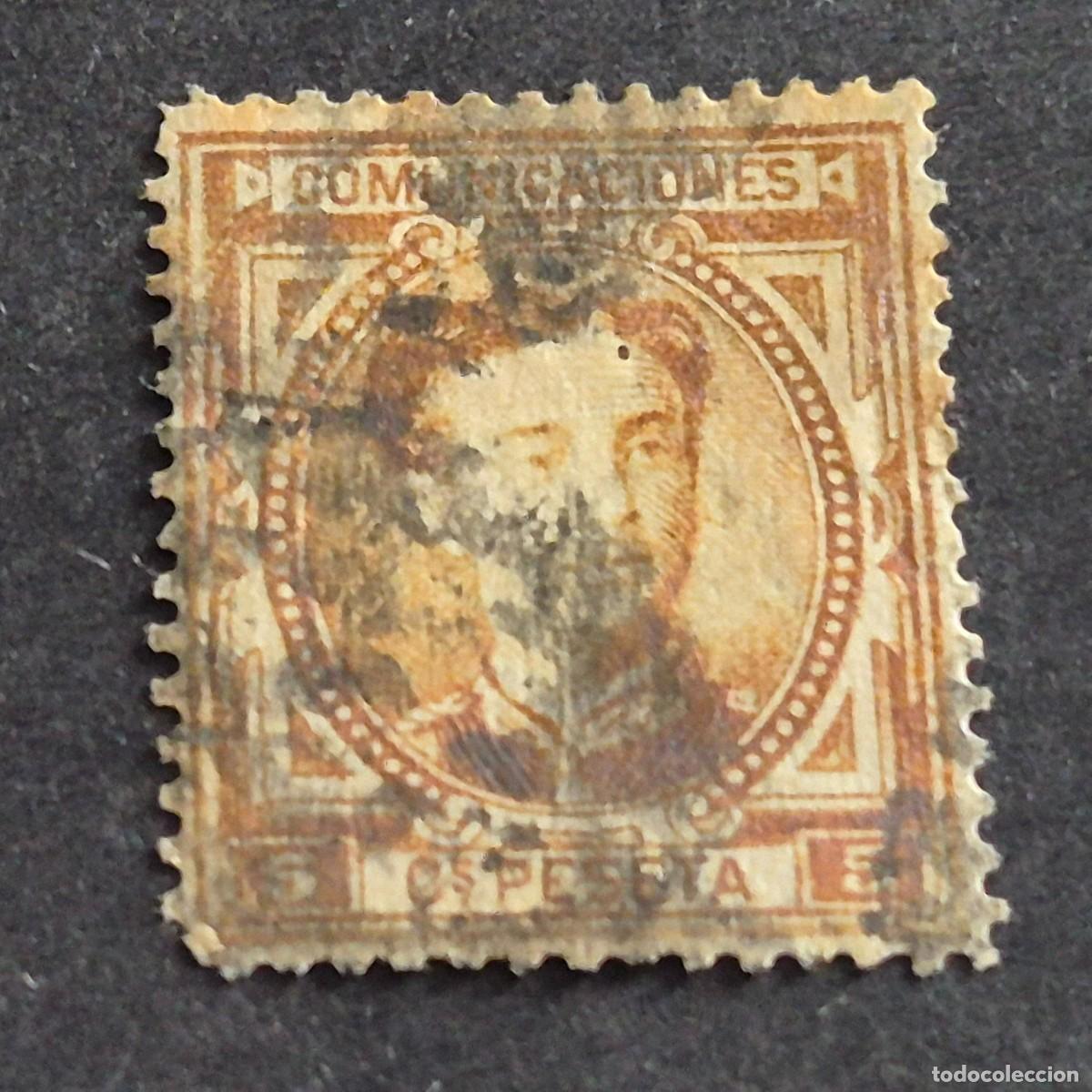 Sellos: ESPA&Ntilde;A, 1876, ALFONSO XII, EDIFIL 174, USADO, ( LOTE AR )