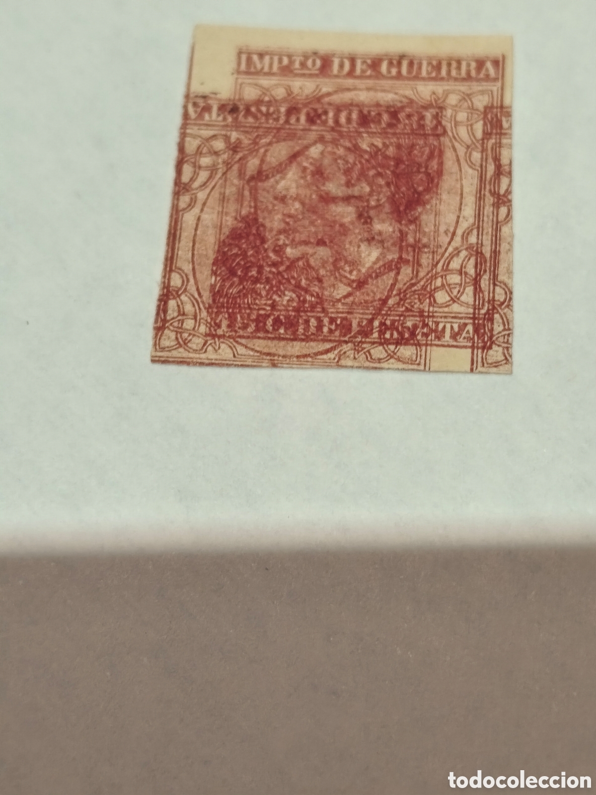 Selos: Sello cl&aacute;sico de Espa&ntilde;a n 188 maculatura 15 cts Alfonso xll nuevo ver