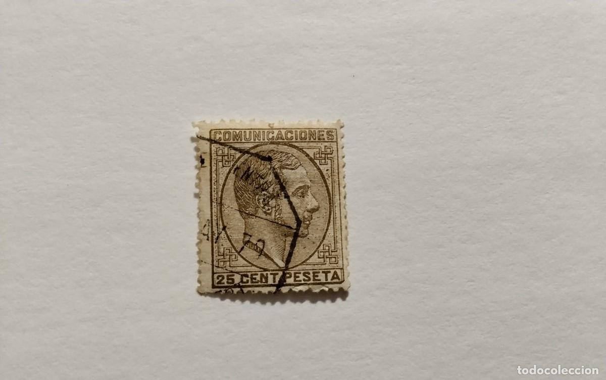 Selos: ESPA&Ntilde;A - 1877 - ALFONSO XII - EDIFIL 194