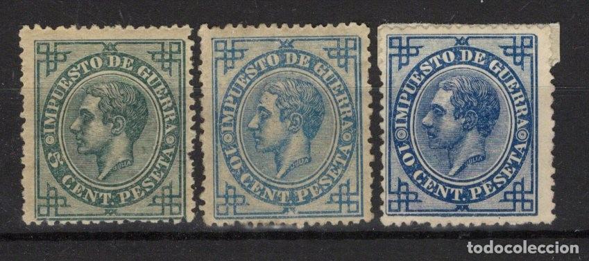 Briefmarken: PC81 Sellos Espa&ntilde;a a&ntilde;o 1876 Edifil 183/184* sellos originales en NUEVO v.c. 20 &euro;