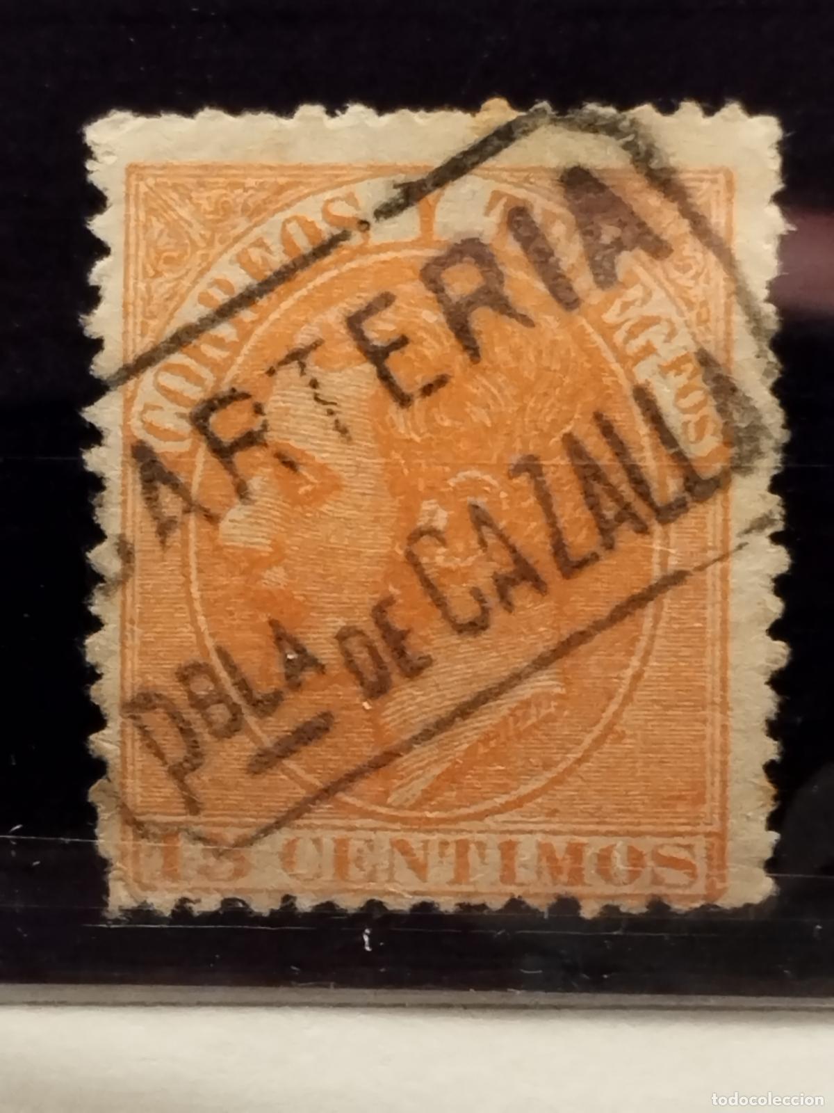 Selos: FAC ESPA&Ntilde;A. EDIFIL 210. CARTERIA DE PUEBLA DE CAZALLA. SEVILLA. LUJO.