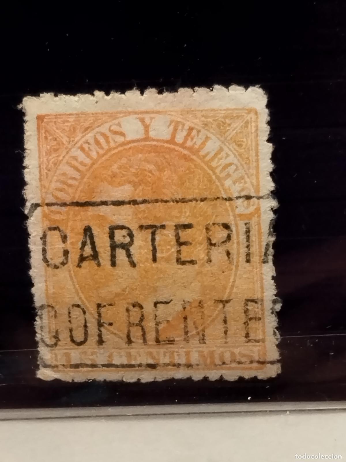 Selos: FAC ESPA&Ntilde;A. EDIFIL 210. CARTERIA DE COFRENTES. VALENCIA. MUY BONITA Y RARISIMA.