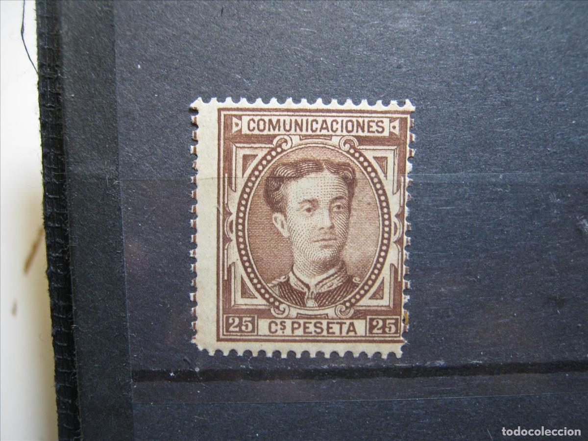 Briefmarken: ALFONSO XII EDIFIL 277 MNH** SIN CHARNELA LUJO.