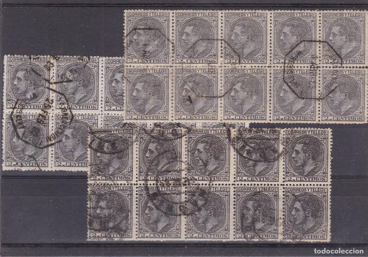 Sellos: FC4-43-Cl&aacute;sicos Edifil 200 x 30 sellos en 3 Bloques 10. 3 COLORES . Perfectos