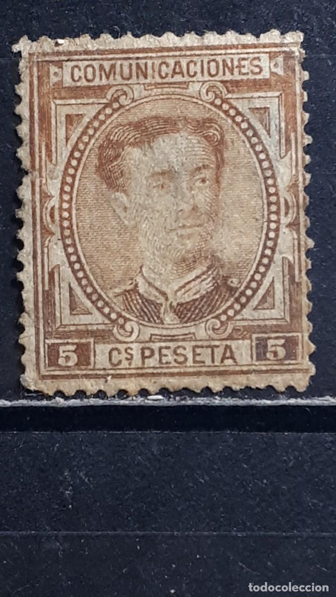 Sellos: ESPA&Ntilde;A. A&Ntilde;O 1876. &deg;. EDIFIL 174.