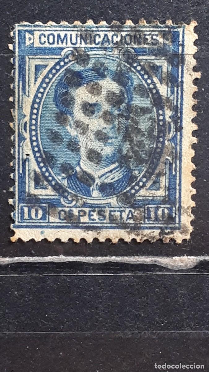 Sellos: ESPA&Ntilde;A. A&Ntilde;O 1876. &deg;. EDIFIL 175.