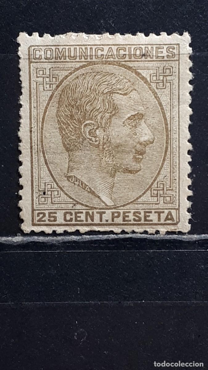 Sellos: ESPA&Ntilde;A. A&Ntilde;O 1878. *. EDIFIL 194