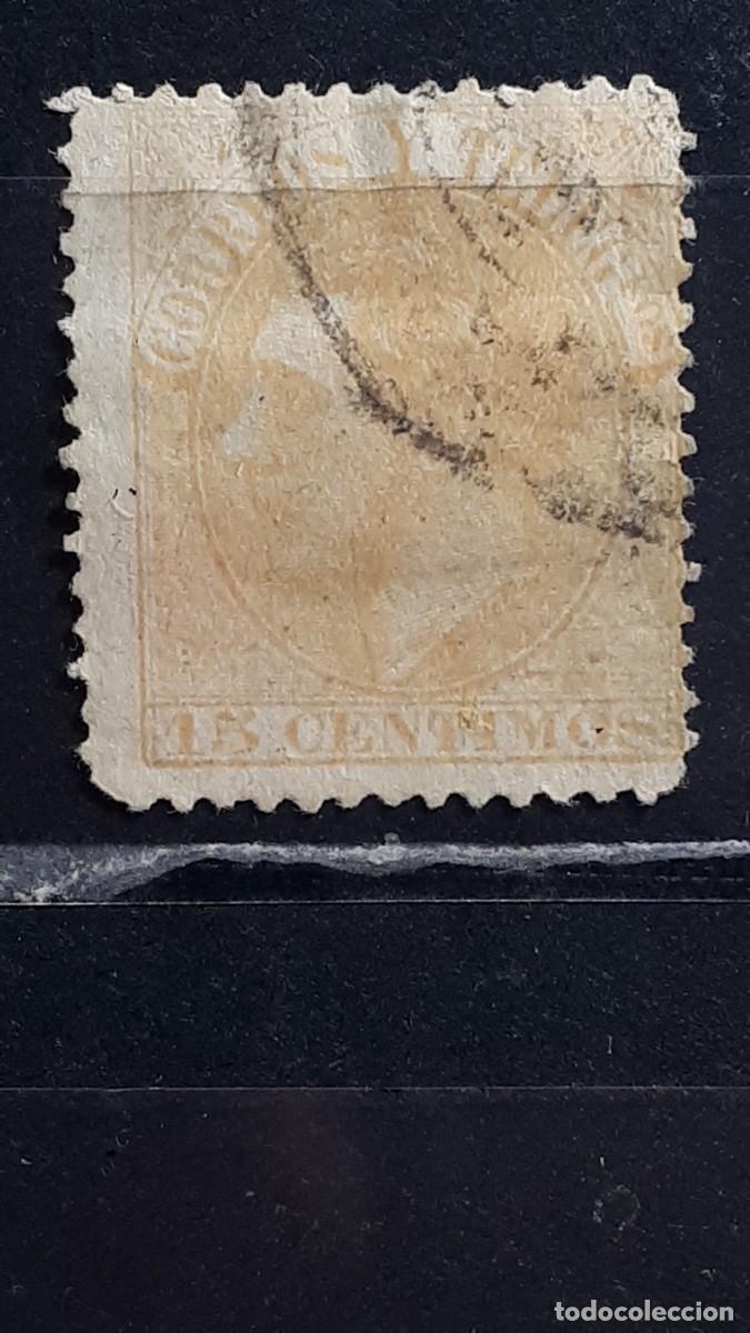 Sellos: ESPA&Ntilde;A. A&Ntilde;O 1882. &deg;. EDIFIL 210
