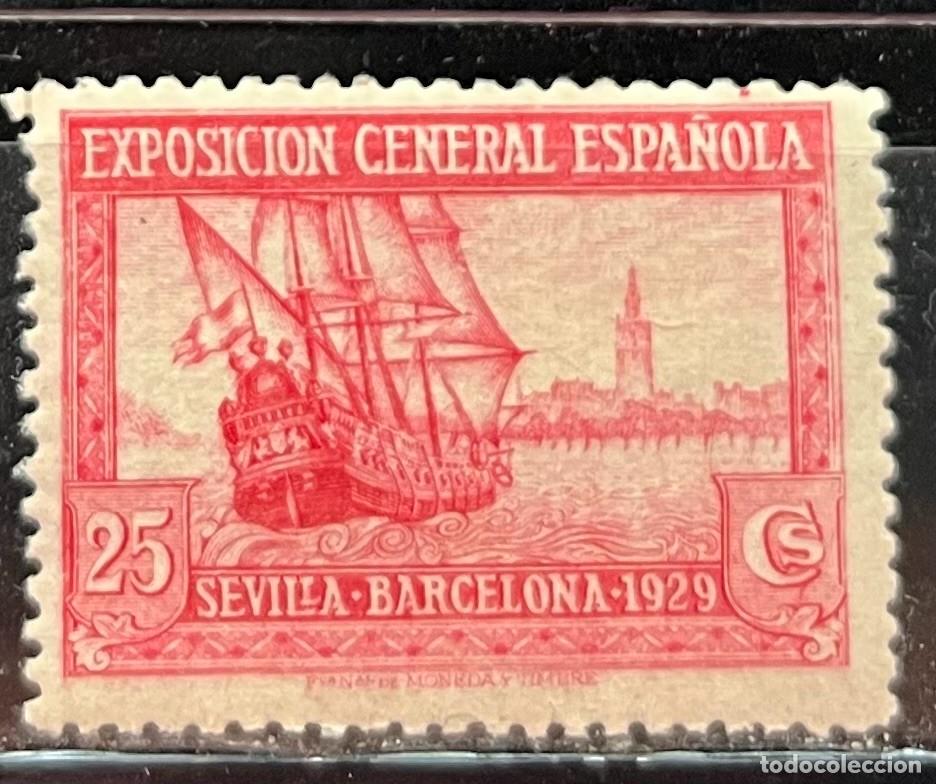 Sellos: 1926 expo sevilla-barcelona,MN H**goma color, numerado