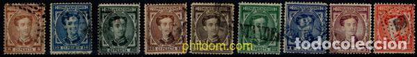 Sellos: 798311 USED ESPA&Ntilde;A 1876 CORONA REAL Y ALFONSO XII