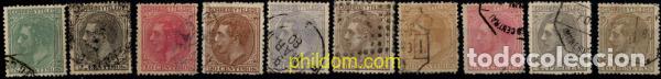 Sellos: 798312 USED ESPA&Ntilde;A 1879 ALFONSO XII