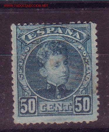 Sellos: ESPA&Ntilde;A 252* -  A&Ntilde;O 1901 - ALFONSO XIII - Foto 1