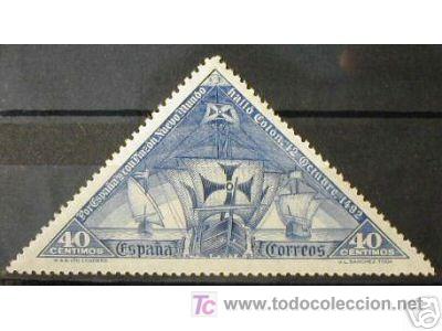 Stamps: EDIFIL N&ordm; 541 DESC. AMERICA SUELTO 40 CTMOS