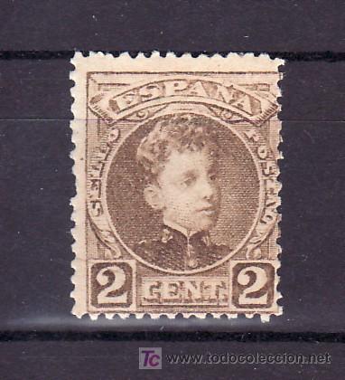 Sellos: espa&ntilde;a  241 con charnela, - Foto 1