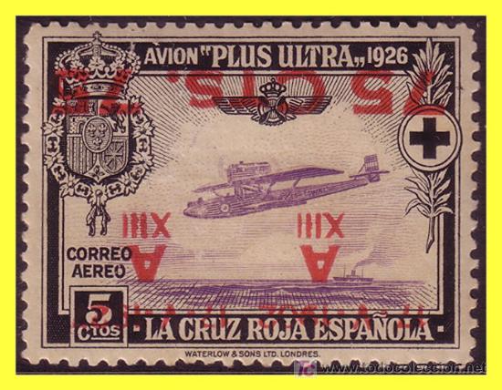 Selos: 1927 XXXV Aniv&ordm; Jura Constituci&oacute;n Alfonso XIII, a&eacute;reos n&ordm; 369hi * *