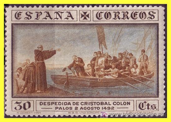 Briefmarken: 1930 Descubrimiento de Am&eacute;rica n&ordm; 540 * *