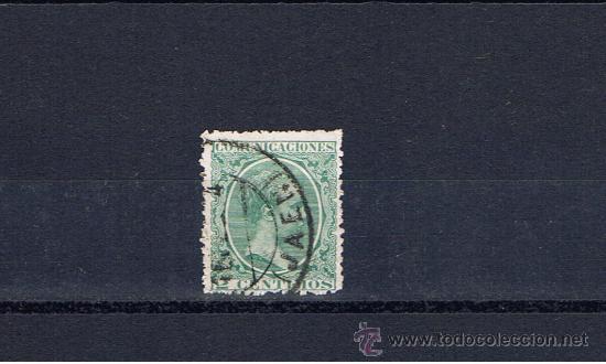 Francobolli: hay pelones de jaen 1889  edifil 213 valor 2010 catalogo 0.5 euros bueno centraje