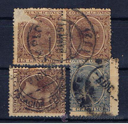 Briefmarken: matasellos sobre pelones