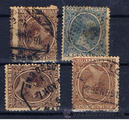 Briefmarken: matasellos sobre pelones