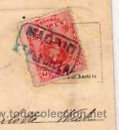 Briefmarken: Carteria. Madrid Cercedilla. Sobre tarjeta postal de ni&ntilde;a. 1910.