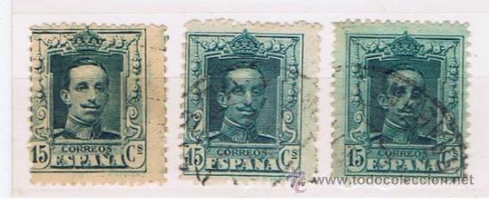 Sellos: alfonso XIII  vaquer 1922 edifil 315  valor 2012 catalogo 24.70 euros