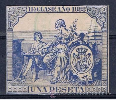 Sellos: 11 clase 1888 1 peseta