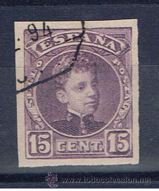 Timbres: ALFONSO XIII CADET 1901 EDIFIL 245 VALOR 2013 CATALOGO 45.-- EUROS