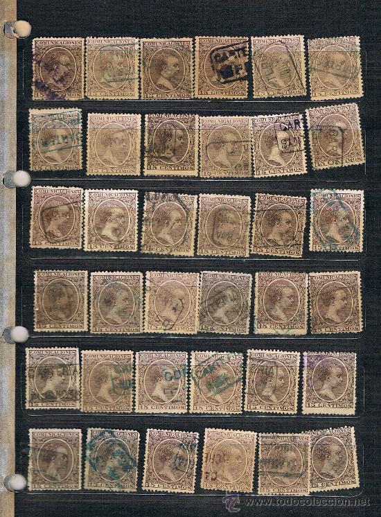 Sellos: Espa&ntilde;a. ALFONSO XIII - Foto 1