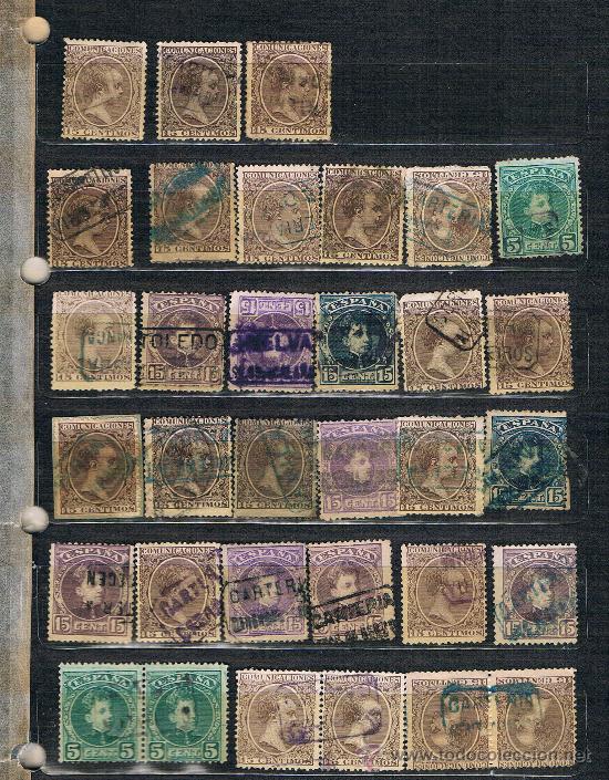 Sellos: Espa&ntilde;a. ALFONSO XIII - Foto 3