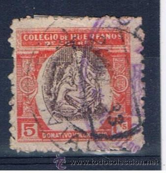 Sellos: huerfanos del cuerpo de correos 1930 edifil b9