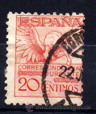 Timbres: *** BONITO SELLO 20 CENT.1929 PEGASO EDIF.454 CIRCULADO ***