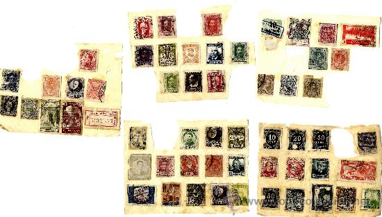 Timbres: CONJUNTO SELLOS