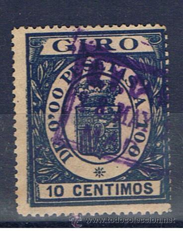 Timbres: SELLOS DE ESTADO 1901 PARA GIRO 10 CTS  MARCA MADRID