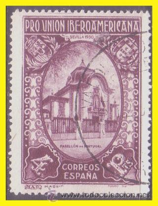 Timbres: 1930 Pro Uni&oacute;n Iberoamericana, EDIFIL n&ordm; 579 (o)