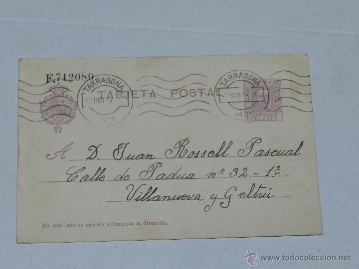 Timbres: ENTERO POSTAL VILLANUEVA Y GELTRU 1926