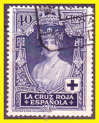 Stamps: 1926 Cruz Roja Espa&ntilde;ola, EDIFIL n&ordm; 333 (o) lujo