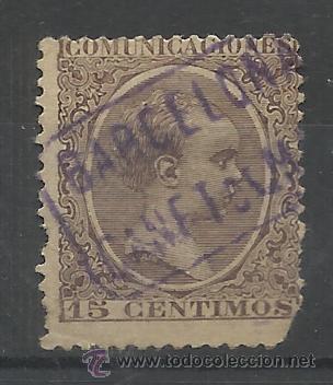 Stamps: carteria canet de mar barcelona sobre pelon