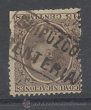 Stamps: carteria renteria guipuzcoa sobre pelon