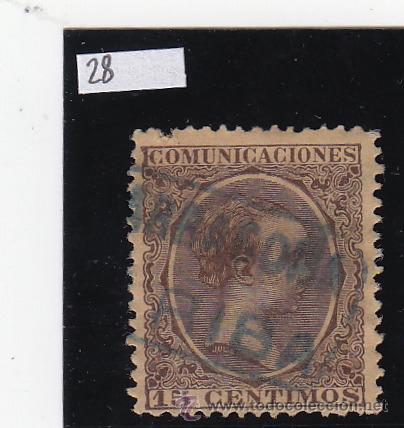 Stamps: CARTERIA : ALBAL ( TARRAGONA ) - SOBRE SELLO ALFONSO XIII PELON edifil N 219
