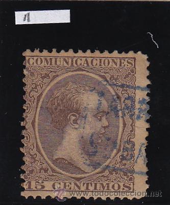 Stamps: CARTERIA : STA. BARBARA ( TARRAGONA) - SOBRE SELLO ALFONSO XIII PELON edifil N 219