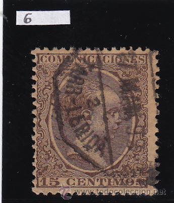 Stamps: TARRAGONA- LERIDA .. MATASELLOS AMBULANTE  - SOBRE SELLO ALFONSO XIII PELON edifil N 219