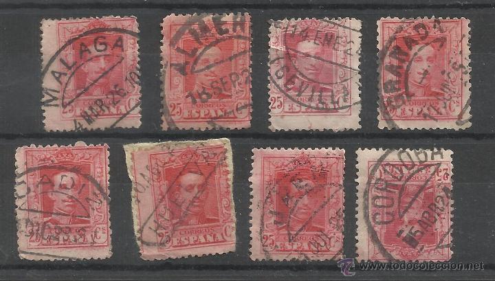 Stamps: fechadores andalucia sobre sellos alfonso XIII
