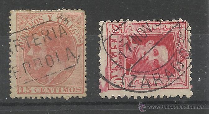 Sellos: fechadores borbones pedrola zaragoza - Foto 1
