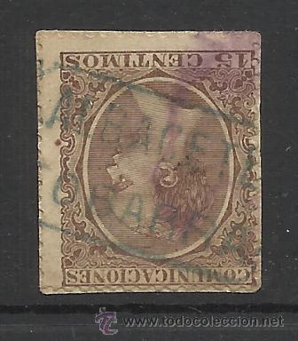 Sellos: fechador alfonso XIII tobarra negro