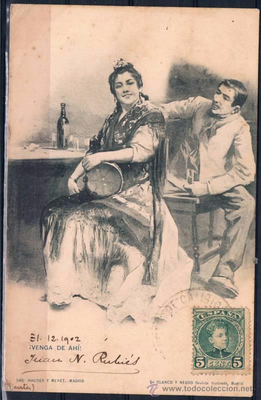 Sellos: 1902.-  BARCELONA A BURDEOS - Foto 1