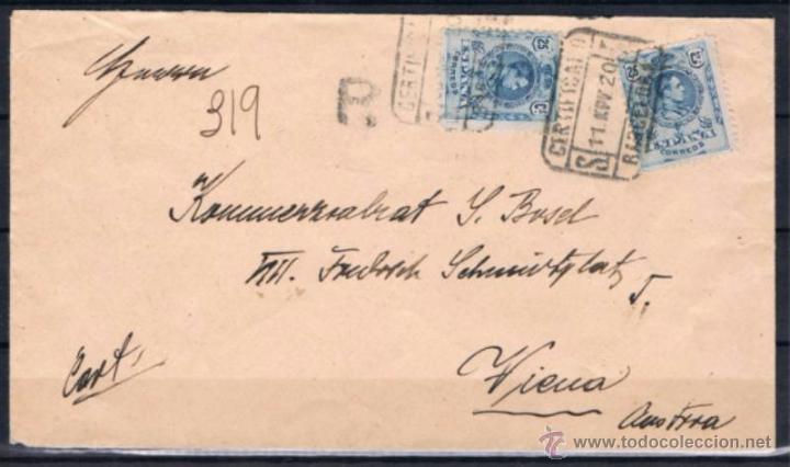 Sellos: 1920-.  BARCELONA A VIENA - Foto 1