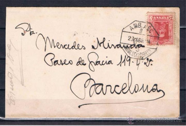 Sellos: A BARCELONA   EDIFIL 317 - Foto 1