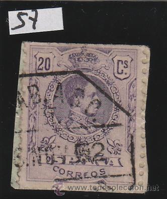 Stamps: MATASELLO AMBULANTE FECHADOR sobre SELLO ALFONSO XIII TIPO MEDALLON N&ordm; 270